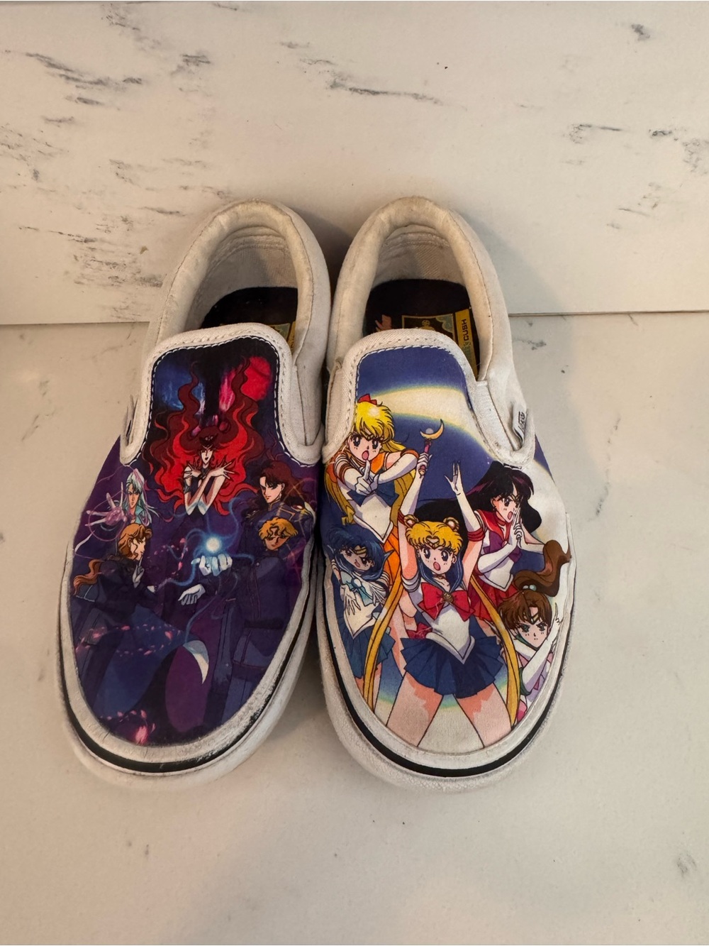 Vans Sailor Moon Graphic Slip-On Sneakers